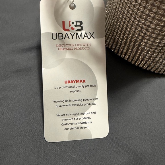 Ubaymax Silver Rhinestone‎ Handbag - Picture 3 of 6